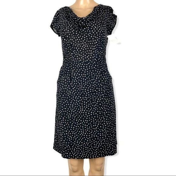 Helmet Lang Polka Dot Dress - Picture 1 of 4